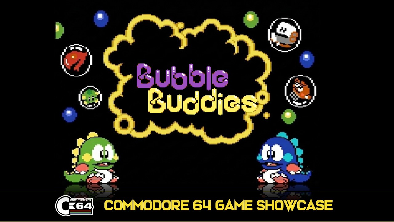 Bubble Buddies (C64) - the definitive Bubble Bobble hack!