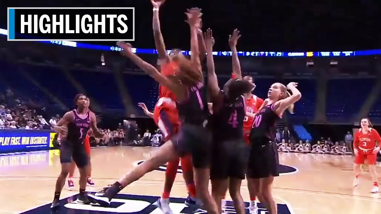 Highlights: Clemson at Penn State | B1G Women's Basketball | Nov. 21, 2019
