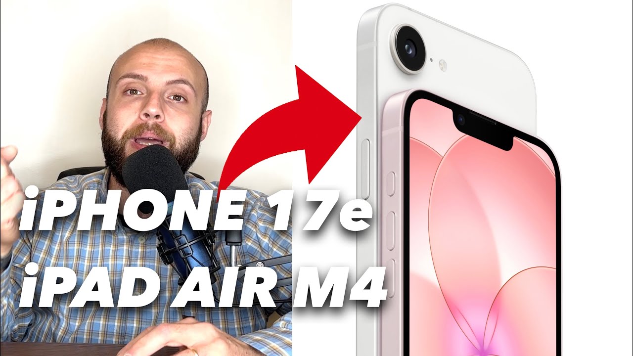APPLE: NUOVO iPHONE 17e iPAD AIR M4 UFFICIALE! PRIME IMPRESSIONI