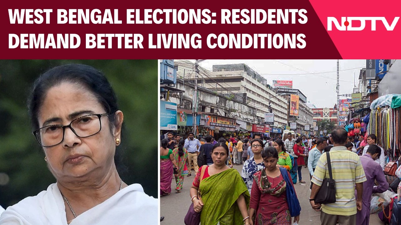 West Bengal Elections | Residents Demand Action Towards Making Living Conditions Better In Kolkata