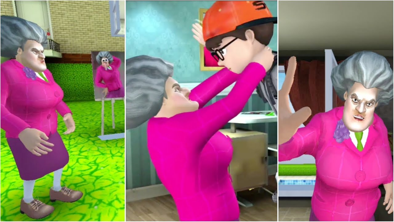 Scary Teacher 3D Version 5.11 | Tripple Failed Prank In A Flying Art