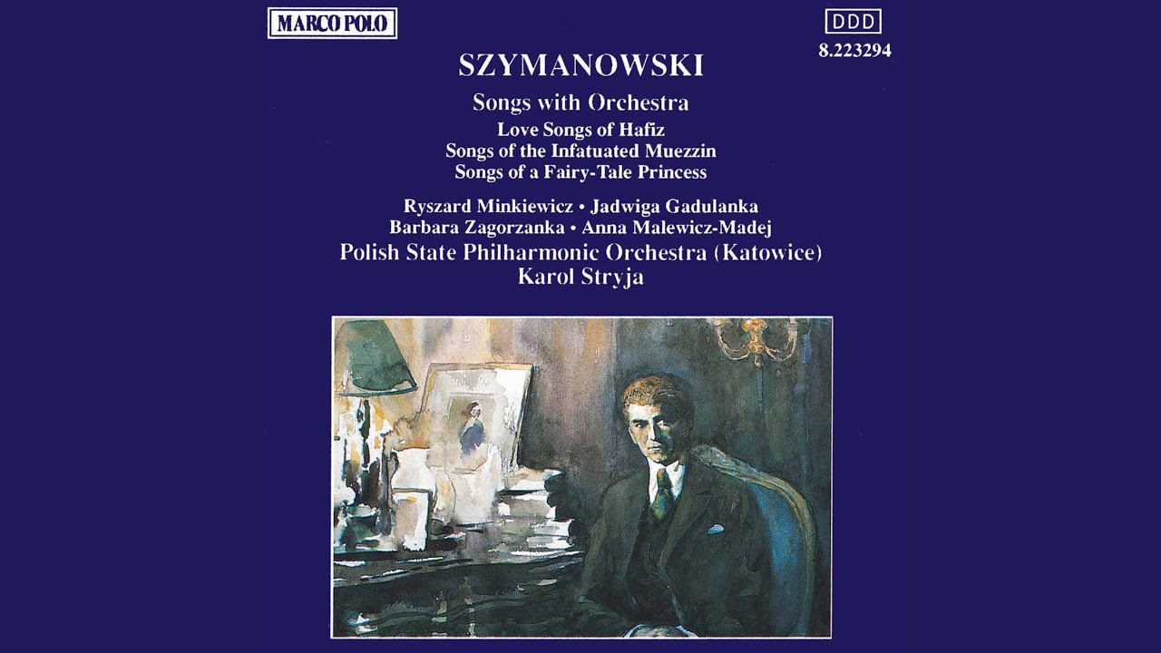 Pieśni muezina szalonego, Op. 42 (version for voice and orchestra) : Piesni muezina szalonego...