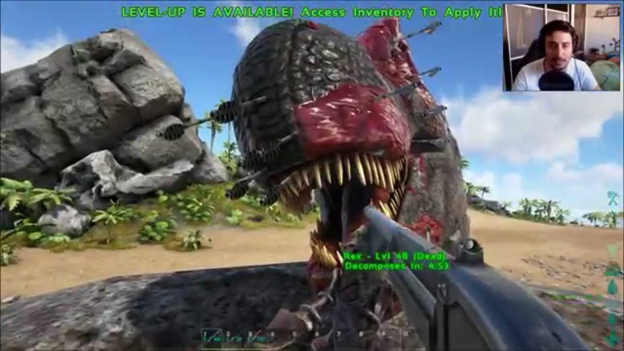 ARK RETO DE SUPERVIVENCIA!! SOBREVIVIR EN LA ISLA DE LOS CARNÍVOROS