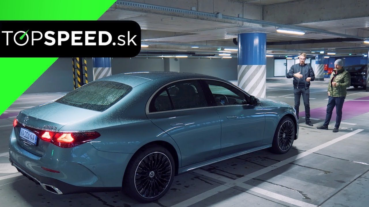 TEST 2023 MERCEDES E220d W214 - nový typ, drobné zmeny. NAŠŤASTIE!