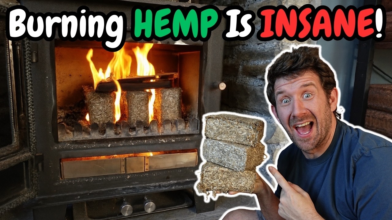 Burning HEMP in a FIREPLACE... The Results Are INSANE!