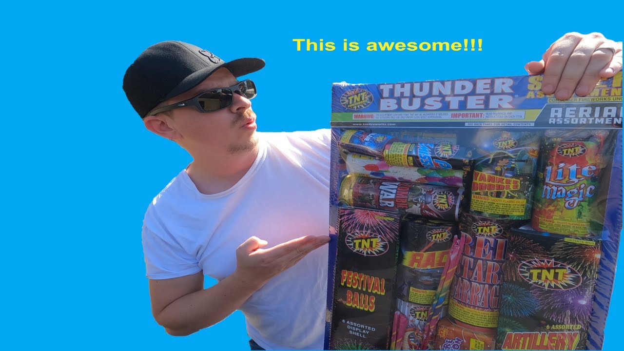 TNT Fireworks Thunder Buster Assortment Unboxing in 4K!!!!