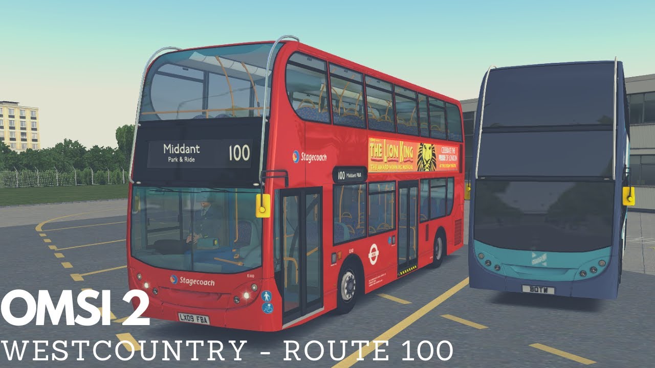 OMSI 2 | Westcountry v3 - Route 100 - Enviro 400 (London Spec)