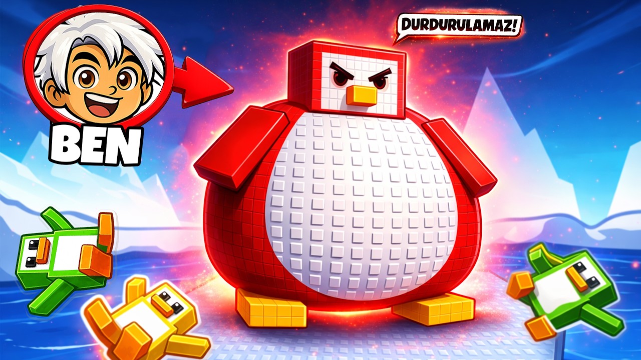 DEV PENGUEN OLDUM! ARTIK DURDURULAMIYORUM 🐧🔥 | Roblox