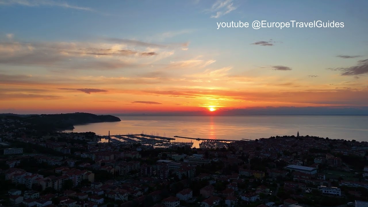 Slovenia -Izola from above