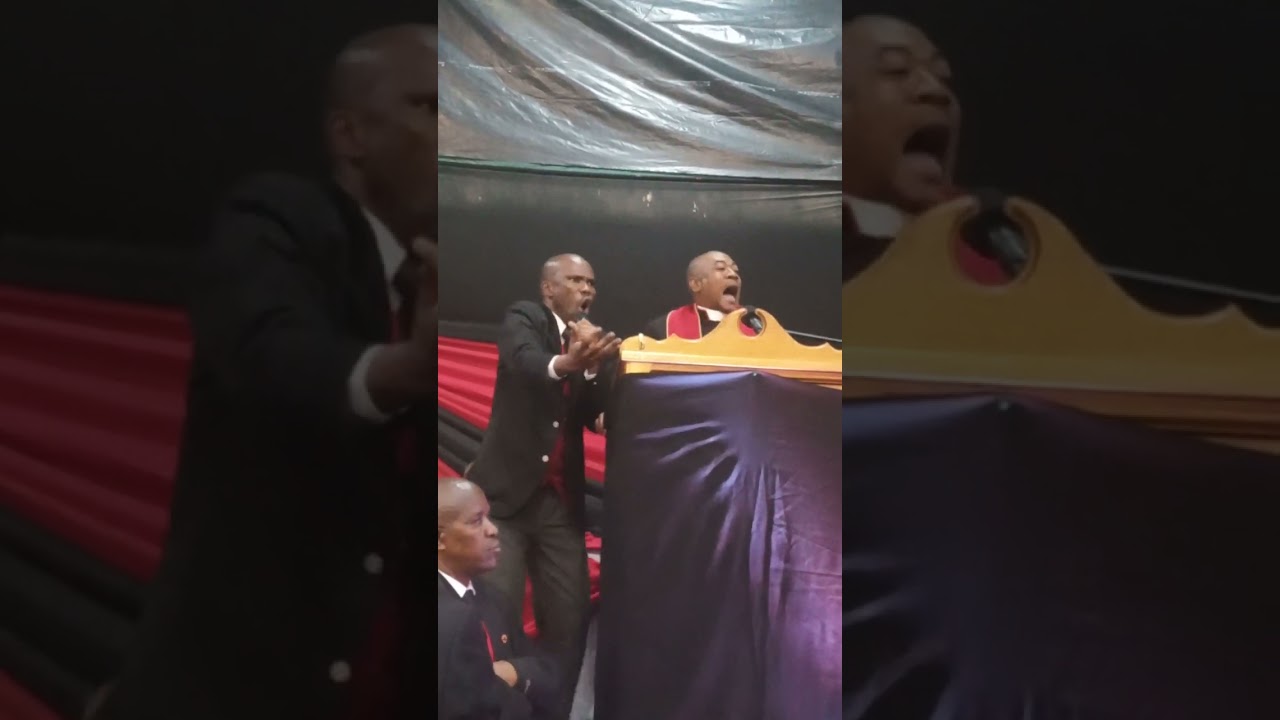 Walter Might with Rev Nkosinathi Nombula, One Way One Heart