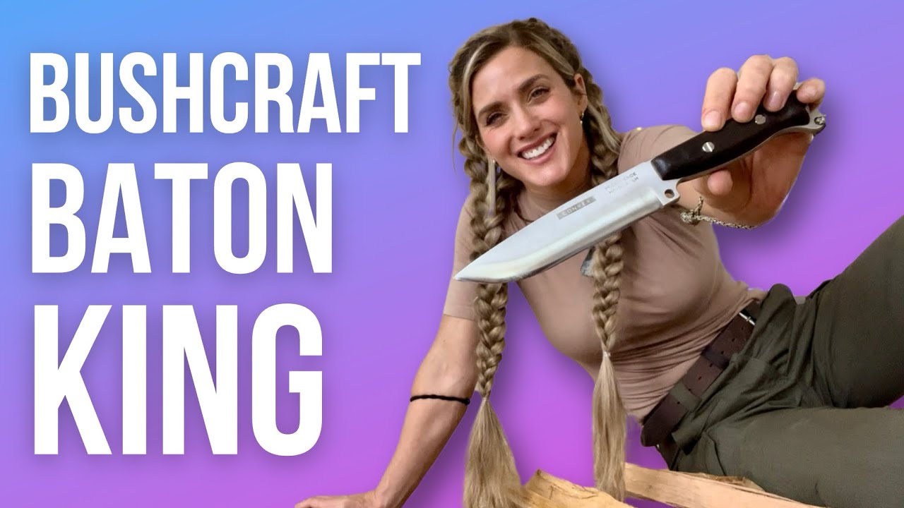 ULTIMATE Baton Knife! Japanese Bushcraft Knife Review