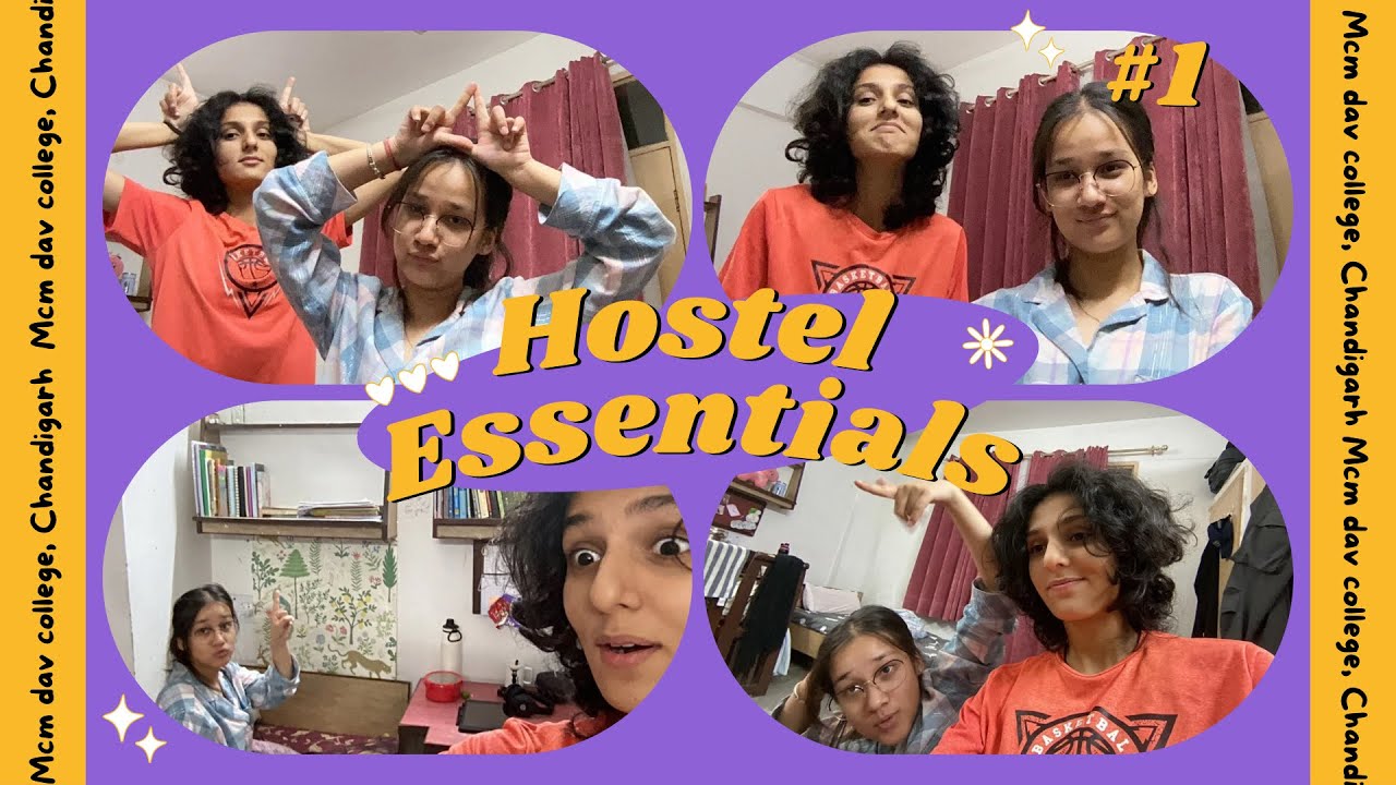 Hostel Essentials (Mcm Dav College, Chandigarh)