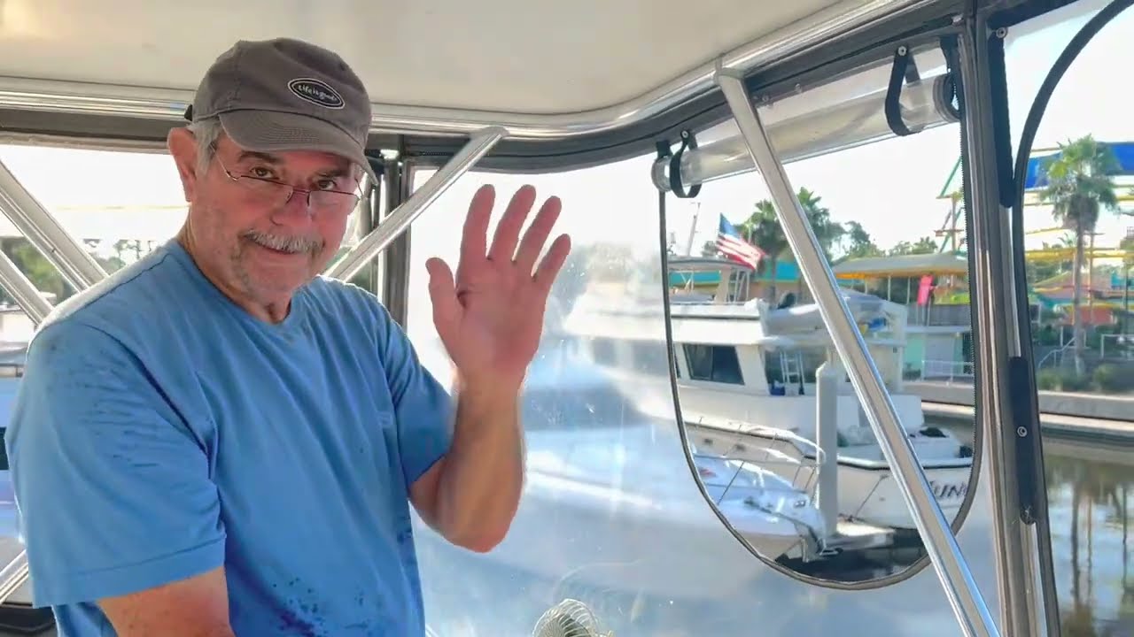 D3 Boat training Trawler delivery Captain Paul No Regert Homeport Marina to Destin Harbor Anchorage