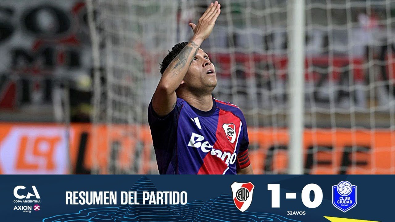 32avos: River 1 - Ciudad de Bolivar 0