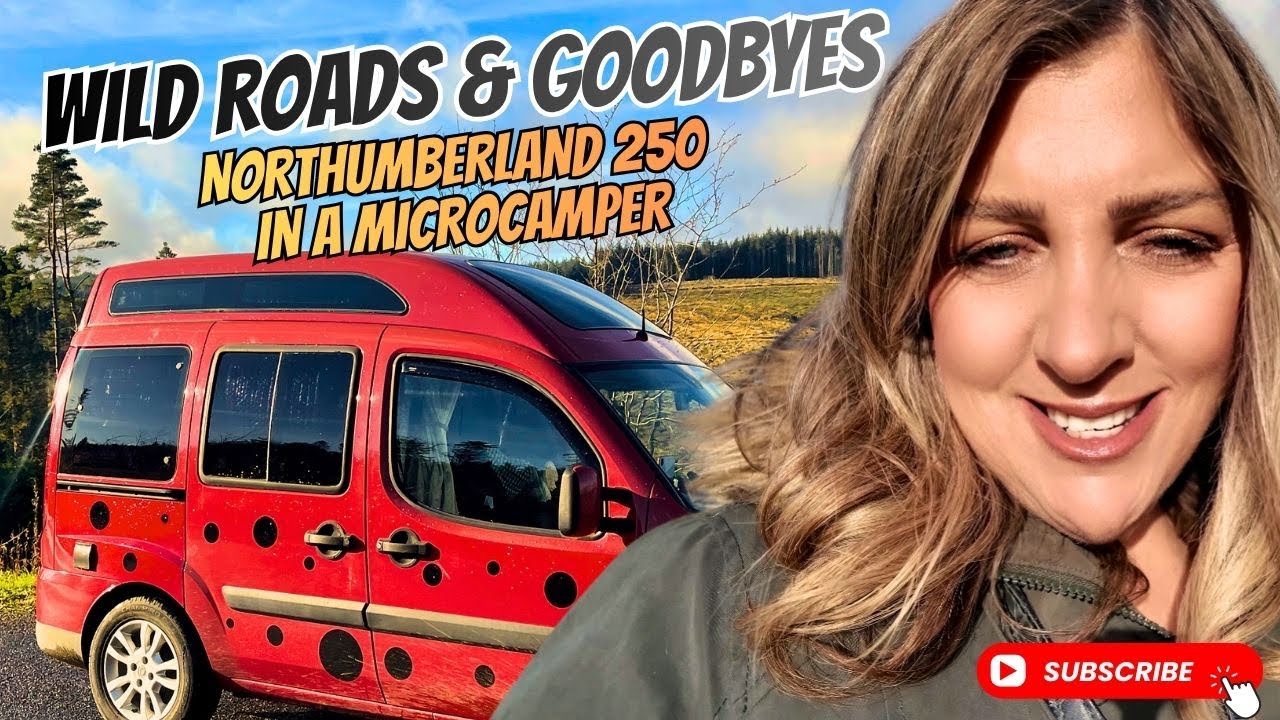 ЗАВЕРШАЮ МАРШРУТ NORTHUMBERLAND 250 в моём микрокемпере | Путешествие в одиночку