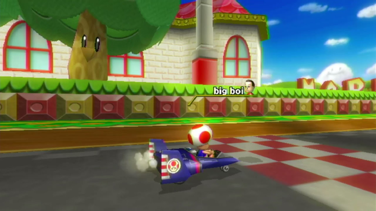 Mario Kart Wii - Toad, Blue Falcon