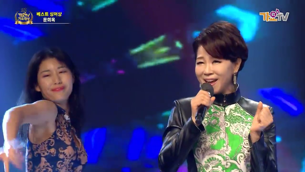 가수 문희옥♪ 평행선 [2021 제4회 가요TV 가요대상 시상식 4부]