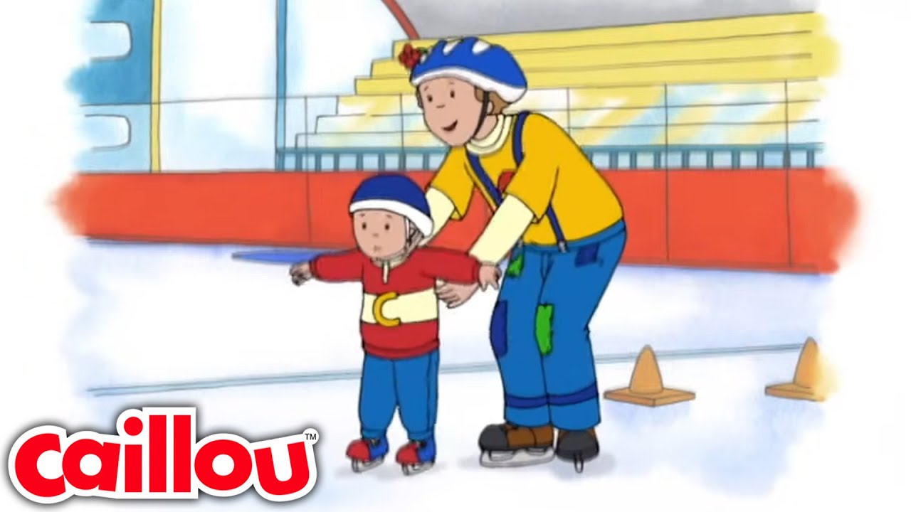 Aprendendo a patinar | Caillou em Português - WildBrain