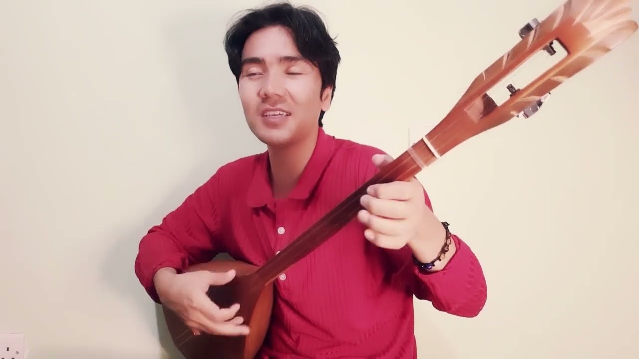 خال هندو مارو کشت  آهنگ ایرانی با صدای رحمت الله شهریار #دمبوره_افغانی #duet #آموزش #music