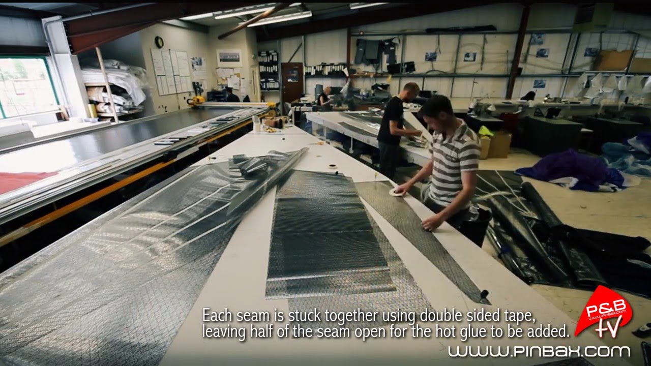 P&B sail loft the creation of a sail chapter 1