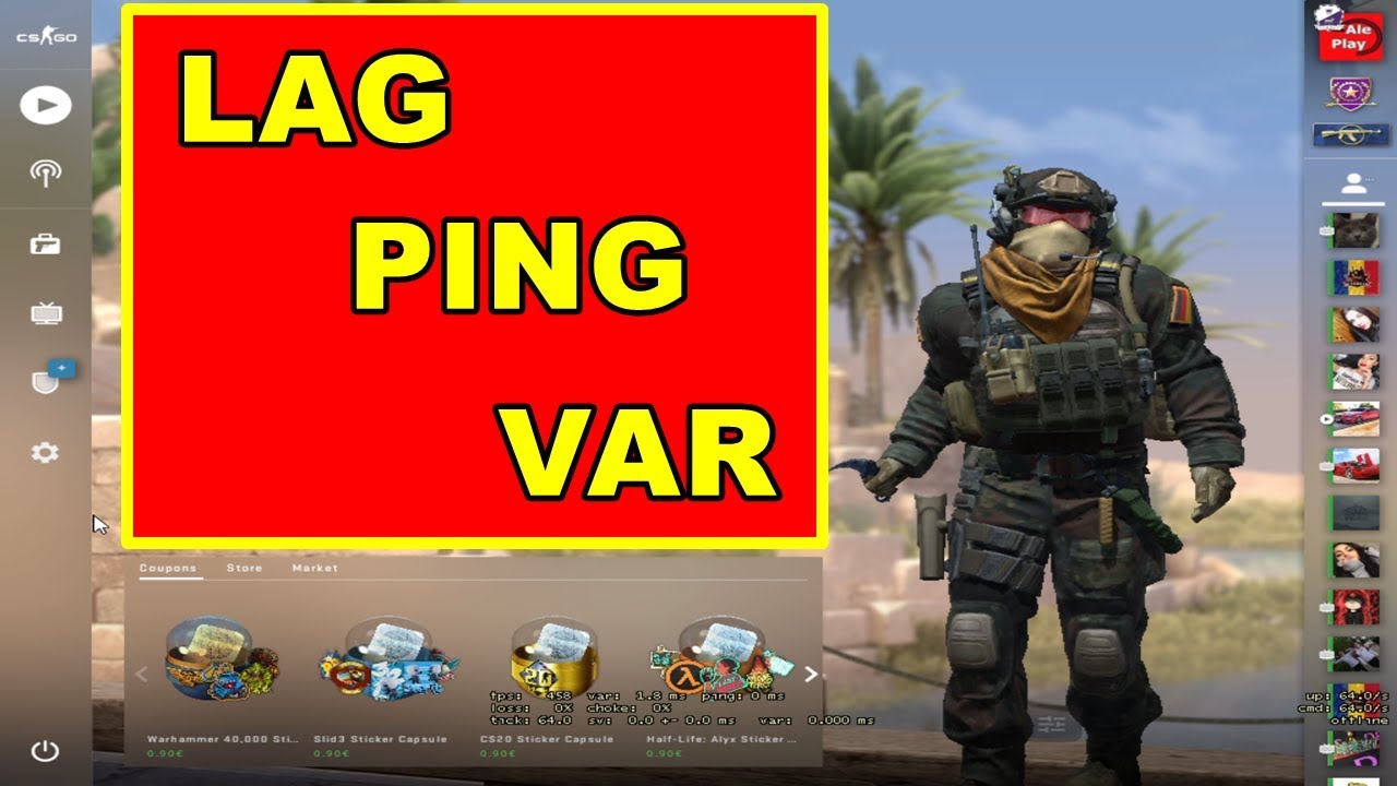 Setari Pentru Ping / Var si Lag Mai Mic In CS-GO (Part 2)