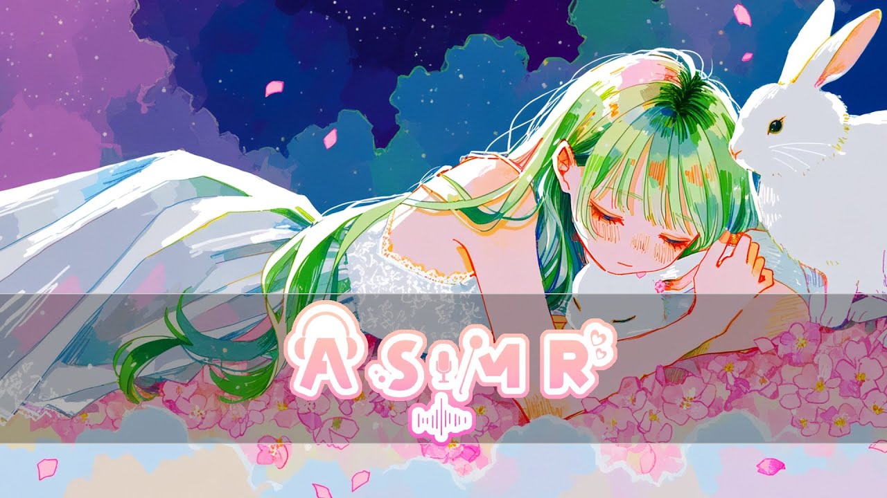 Глажу по голове и Целую моих зайчиков【3DIO ASMR】💚Cozy Headpats & Kisses & Ear to Ear Whispering