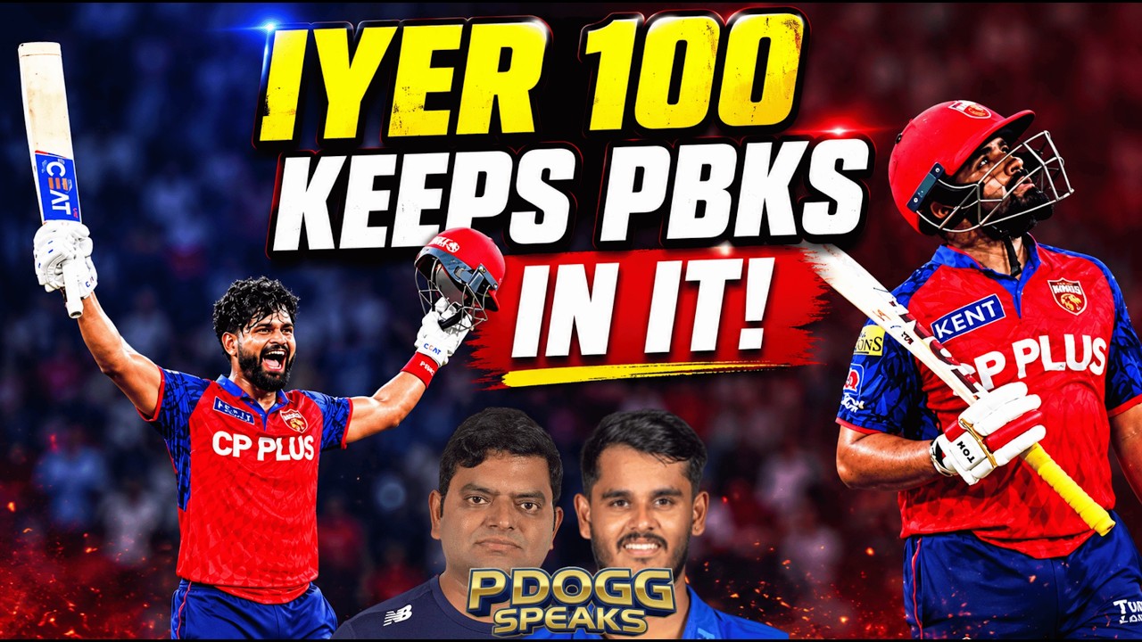 IYER'S 101 KEEPS PUNJAB ALIVE! | LSG vs PBKS Review: IPL Heads To The Last Day! | Pdoggspeaks*