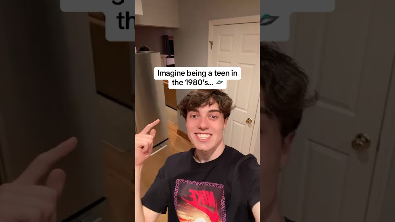 Imagine being a teen in the 1980&rsquo;s&hellip; 🛸