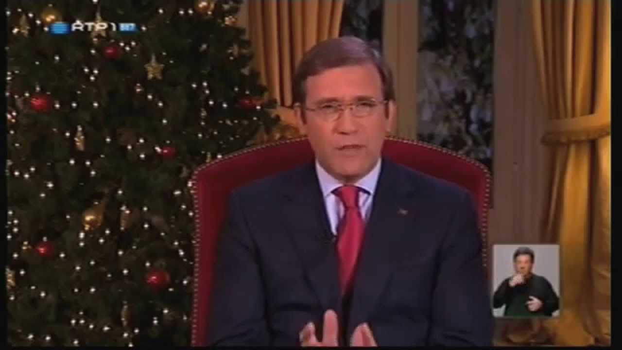 Mensagem de Natal de Pedro Passos Coelho