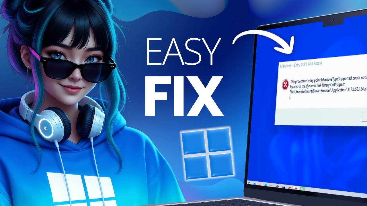 How To Fix Entry Point Not Found Dynamic Link Library Error (2026)