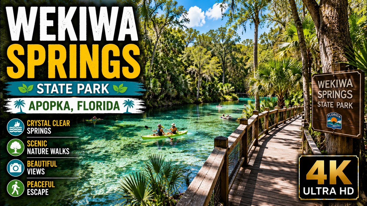 Wekiwa Springs State Park - Apopka, Florida | Walkthrough