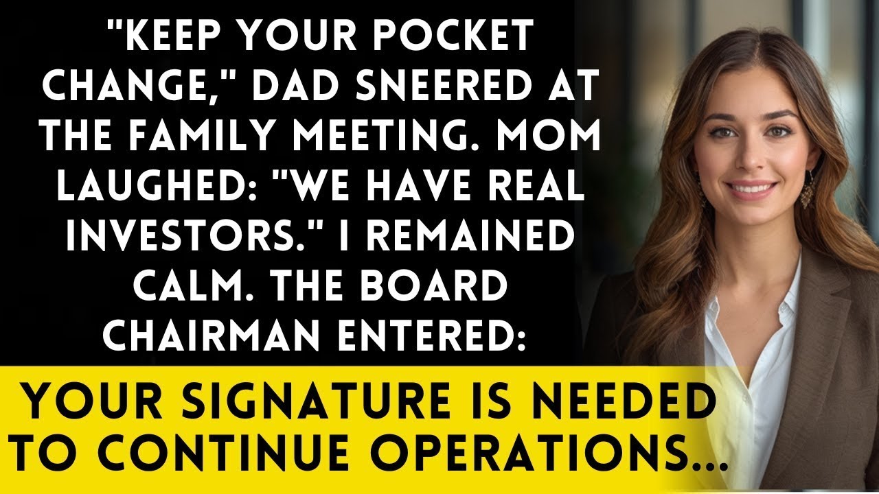 Parents Said 'We Don't Need Your Money' - I've Been Their Primary Investor Since 2020