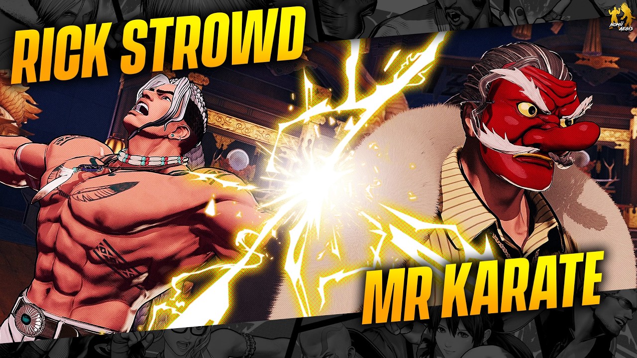 RICK STROWD vs MR KARATE ▰ Early Access 4K Matches ▰ Fatal Fury: City of the Wolves