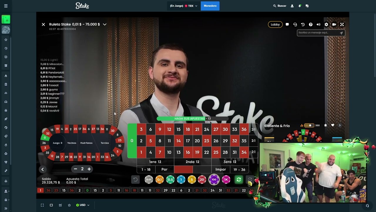 COSCU ZEKO BALDU Y COKER GANAN 10 MILLONES JUGANDO A UN SOLO N&Uacute;MERO EN LA RULETA