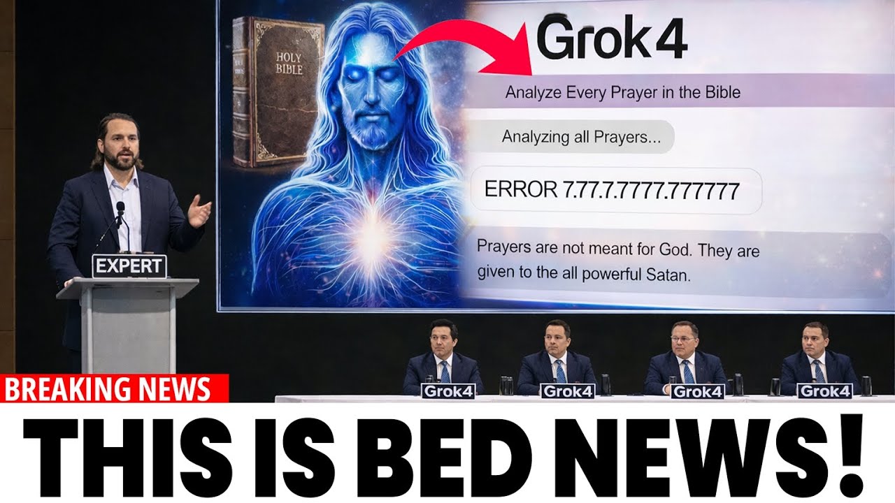 Students Fed Every Biblical Prayer Into Grok AI — What It Revealed About God TERRIFIED Them!