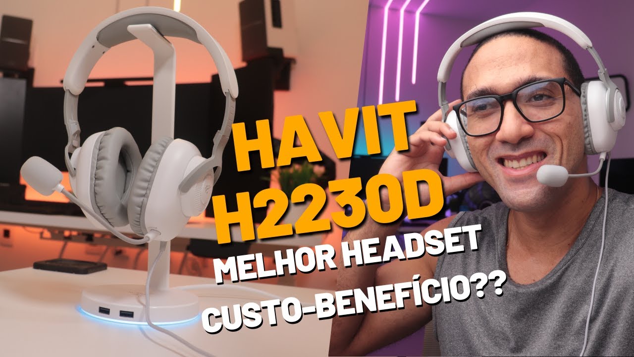 HAVIT H2230D - APENAS R$120,00, SERÁ O MELHOR HEADSET GAMER CUSTO-BENEFÍCIO??