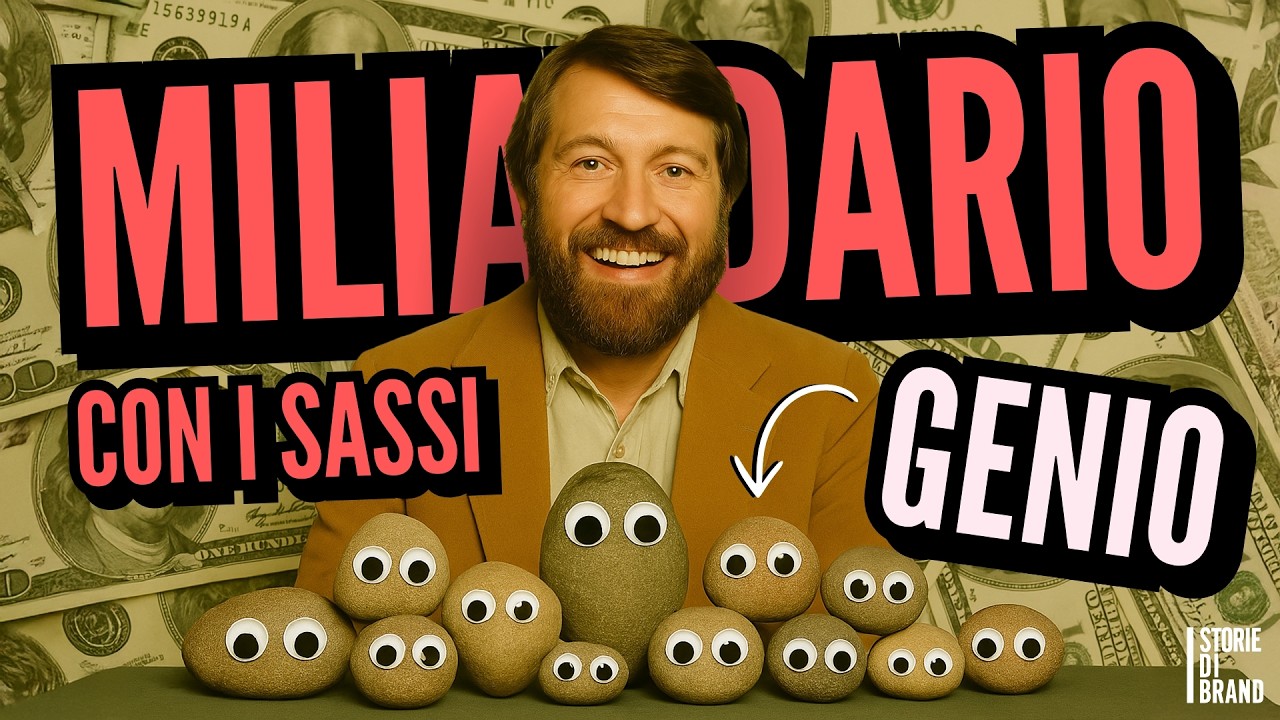 Da SCHERZO a IDEA MILIONARIA | L'assurda storia di PET ROCK | Storie di Brand