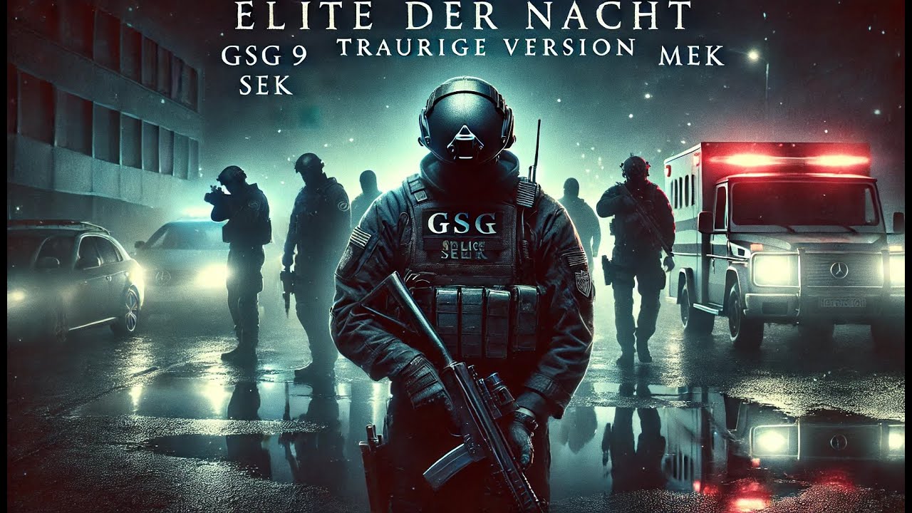 Elite der Nacht GSG 9 - SEK und MEK (Traurige Version) - SPEAR Official | [Official Song] [4K]