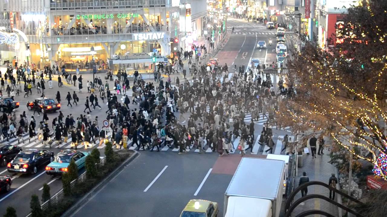 Shibuya scramble crossing
