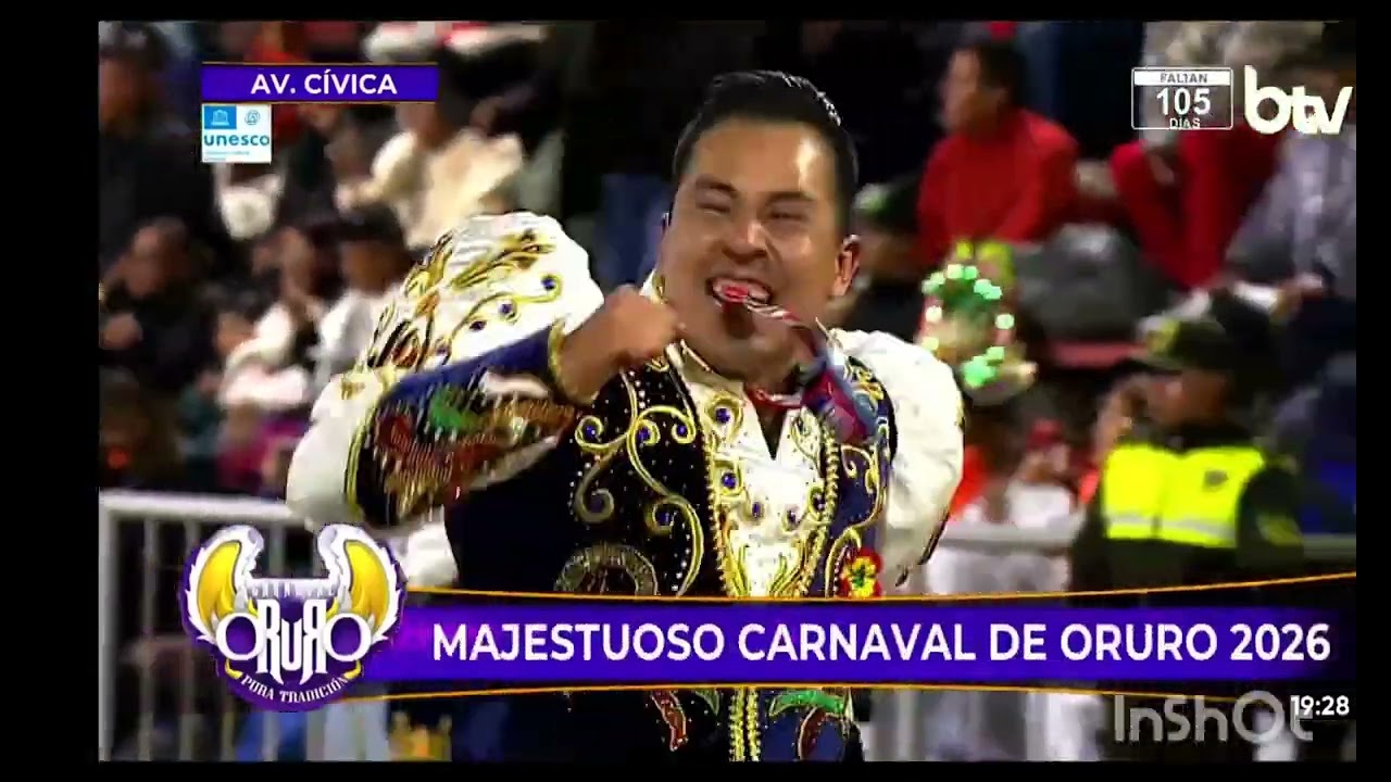 Sambos Caporales Bloque Illimani junto a la Unión Juvenil Carnaval OrurO 2k26