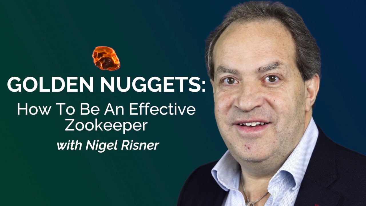 How to be an effective Zoo Keeper with Nigel Risner