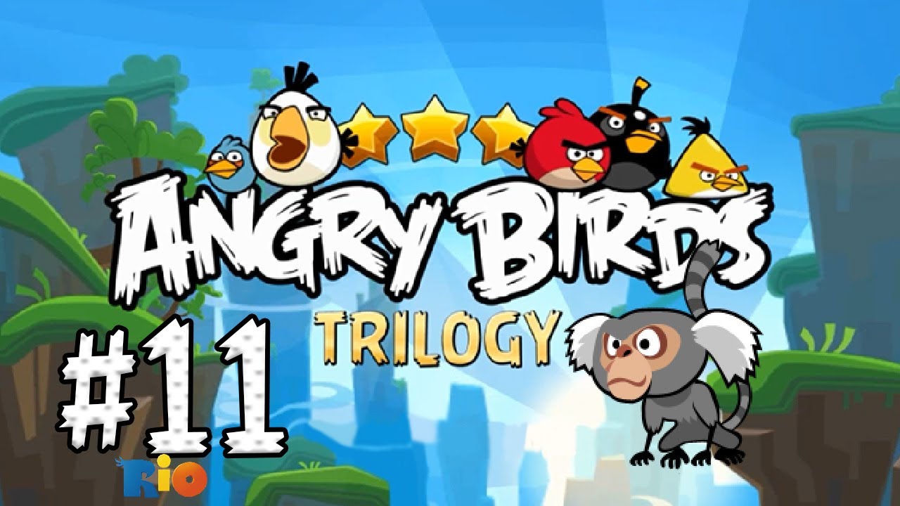 Angry Birds Trilogy - Серия 11 - Обезьяньи джунгли