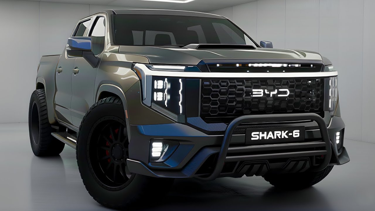 Представлен BYD SHARK 2026 года: самый дешёвый пикап в мире + запас хода 950 км &mdash; Toyota не выдер...