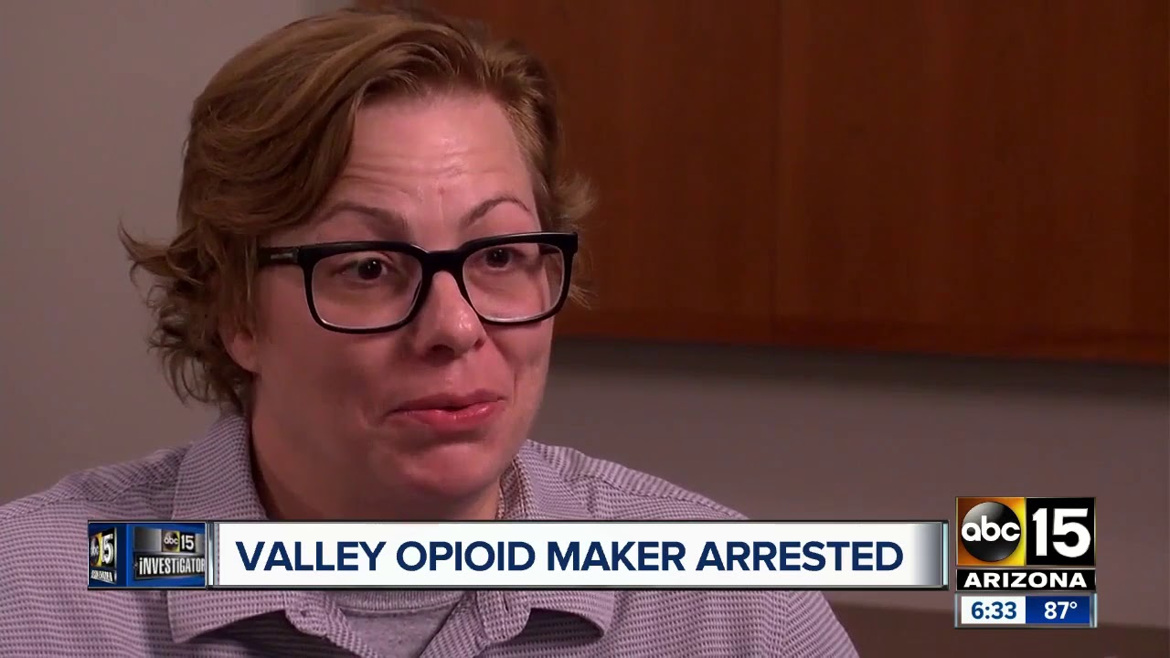 Valley opioid maker arrested for bribing doctors