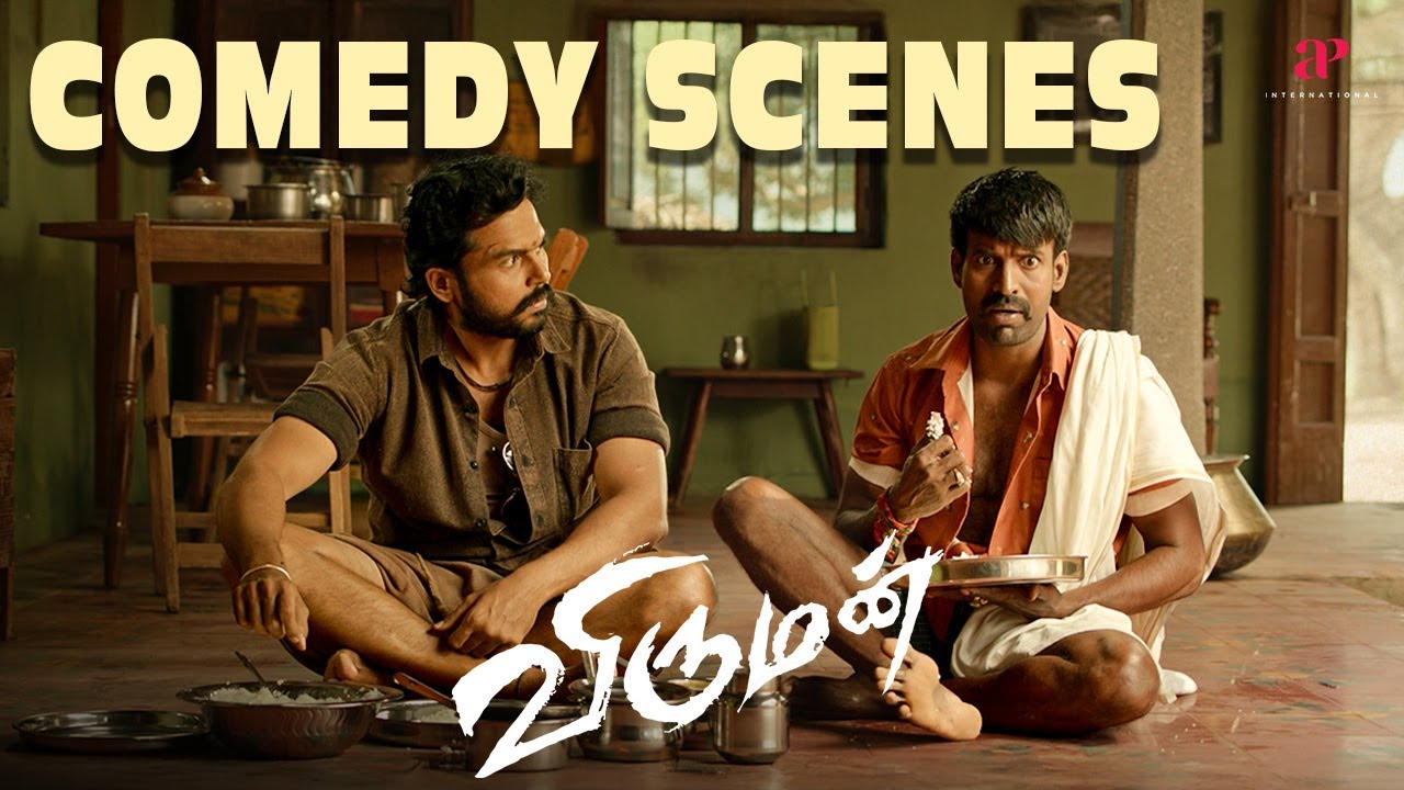 Viruman Comedy Scenes | Karthi’s Gentle Love Wins Aditi Shankar Over!| Karthi | Aditi Shankar