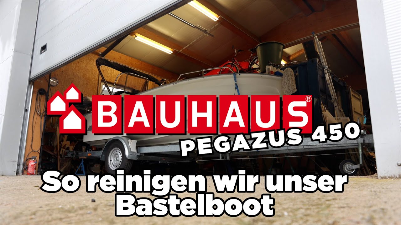 BOOTE TV - Pegazus 450 - so reinigen wir unser Bastelboot