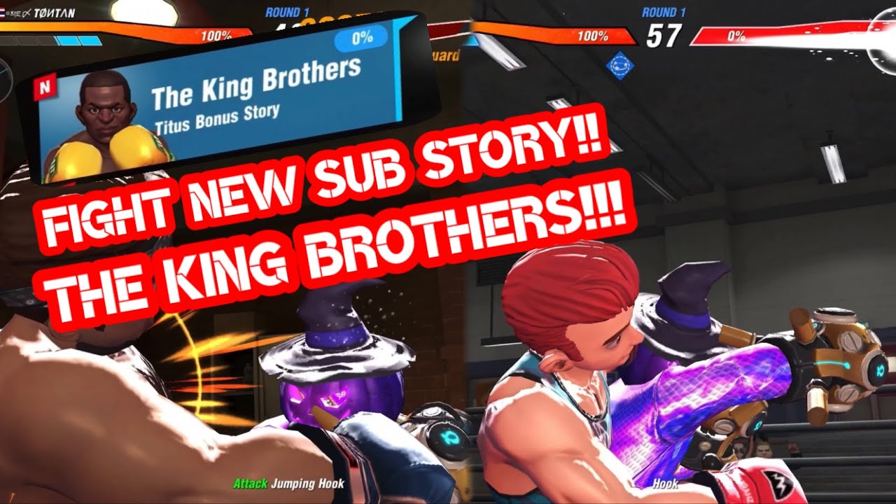 Boxing Star 🥊🌟: Fight New Sub STORY!!! The King Brothers!! (Easy) | TonTan Channel