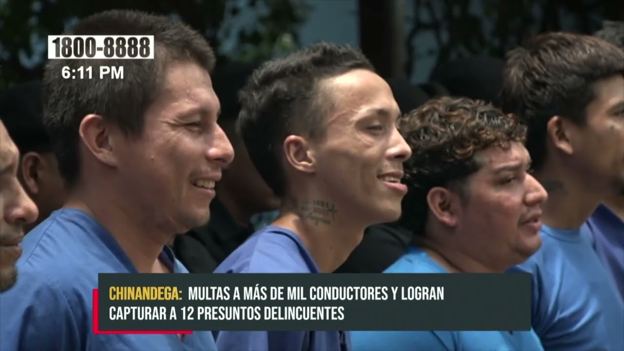 Barren con la delincuencia en Chinandega