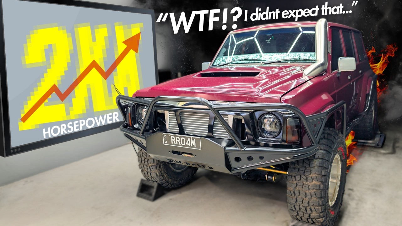 World’s First TD42 Patrol with a F66 Turbo?! IT’S VIOLENT… (Dyno Tune)