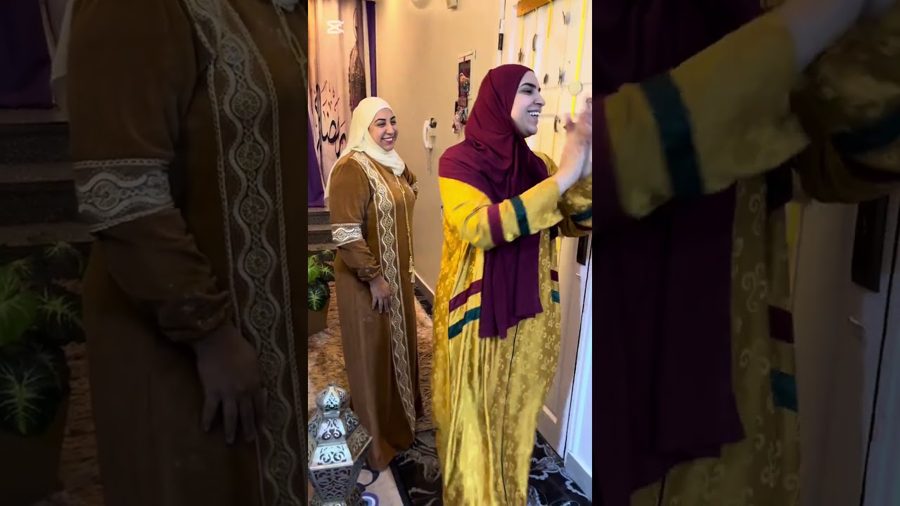 حماتي وبنتها وحوارت كحك العيد.😒